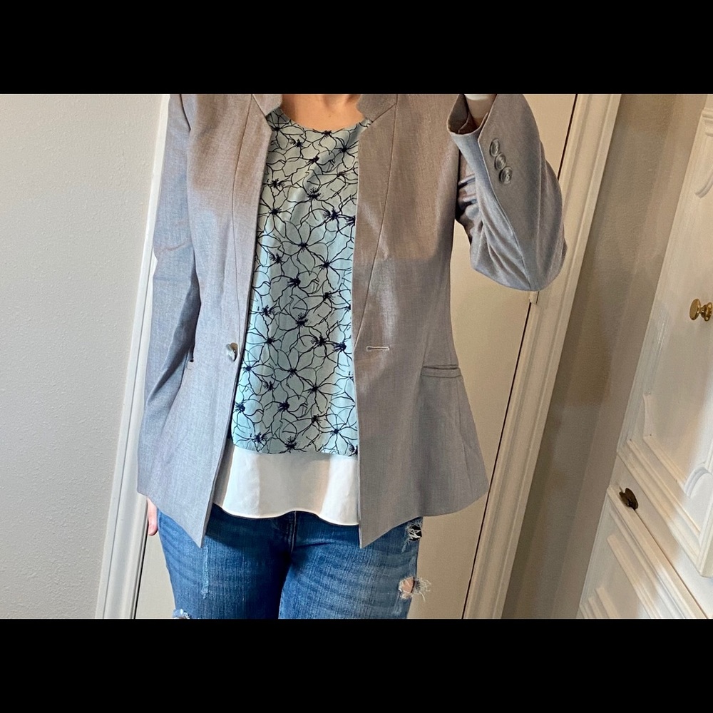 Banana Republic silk blouse.